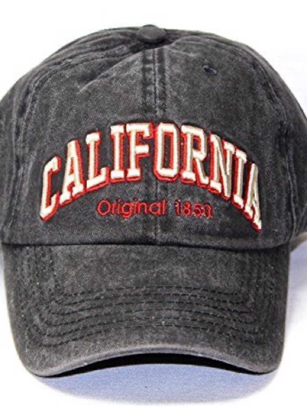 Vintage Robin Ruth Y2K Baseball California Cap - Charcoal